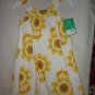 NEW Carter's Girls Dress Yellow Sunflower Design Sz 2t