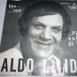 Vinyl Record Album LP Aldo Landi Piu Solo Di Te Bye Bye Single 1960s