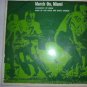 Vinyl Record Album LP University of Miami Hurricanes Band March On Miami 1960s
