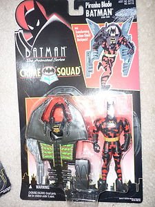 Kenner Batman The Animated Series Crime Squad Piranha Blade Action Figure 1995