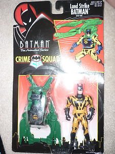 Kenner Batman The Animated Series Crime Squad Land Strike BM Action Figure 1995