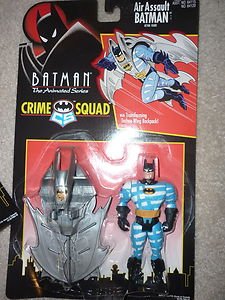 Kenner Batman The Animated Series Crime Squad Air Assault BM Action Figure 1995