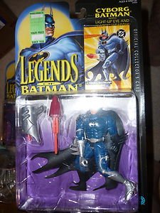 Kenner Batman Legends of Batman Cyborg Batman Action Figure 1994