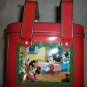 Advertising Tin Disney Mickey Minnie Mouse w/ Handles 3.5x5" 1990s