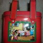 Advertising Tin Disney Mickey Minnie Mouse w/ Handles 3.5x5" 1990s