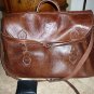 Morroccan REAL Camel Leather/skin Brown Luggage Satchel Carry-All Overnighter