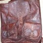 Morroccan REAL Camel Leather/skin Backpack Brown