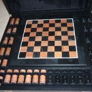 Marble Chess Set with Hinged Box 15" inch