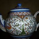 Portuguese Ceramicas De Coimbra Sec XVII Tina 562a Tea/Coffee Pot Made Portugal