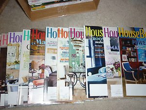 House Beautiful January,March,May,June,September,October 2011/ or June 2012