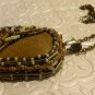 Hand Crafted "Natural Beauty" Art Deco Beaded Necklace