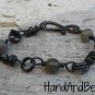 Bracelet copper and labradorite