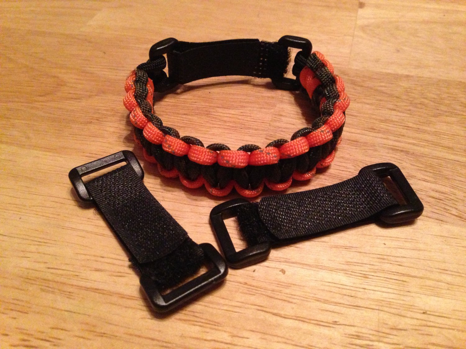 New Adjustable Velcro Buckles Straps Closures for Paracord Bracelets