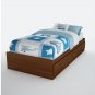 South Shore 3356212 Willow Sumptuous Cherry Twin Mates Bed