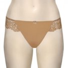 Le Mystere Francesca Thong Medium Nude NWT MSRP $36