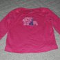 Gymboree Super Star Pink "Dad's Rock Star" Tee Shirt 5 yrs Hot Pink Guitar