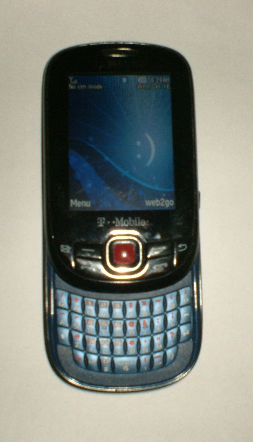 Samsung Smiley SGHT359 (TMobile) Qwerty Slider Phone With charger