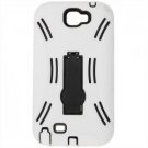 Fashion Design 2 in 1 Detachable Plastic and Silicone Hybrid Case