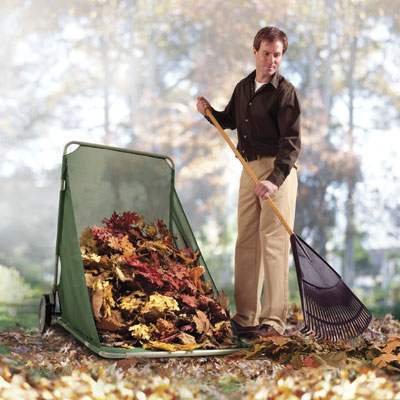 Ames Leaf Collecting Tool Set with Garden Claws and Collapsible Garden Waste Bag for Leaves, Mulch and Other Debris