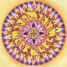 Shiva Mandala - Fine Art Signed Print - Rainbow Art - Colorful Art - Canvas Art