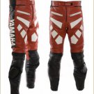 Yamaha Red Leather Racing Trousers