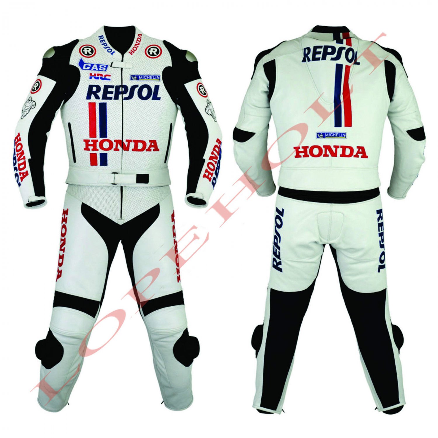 Honda Repsol MotoGp 2014 Motorcycle Leather Racing Suit