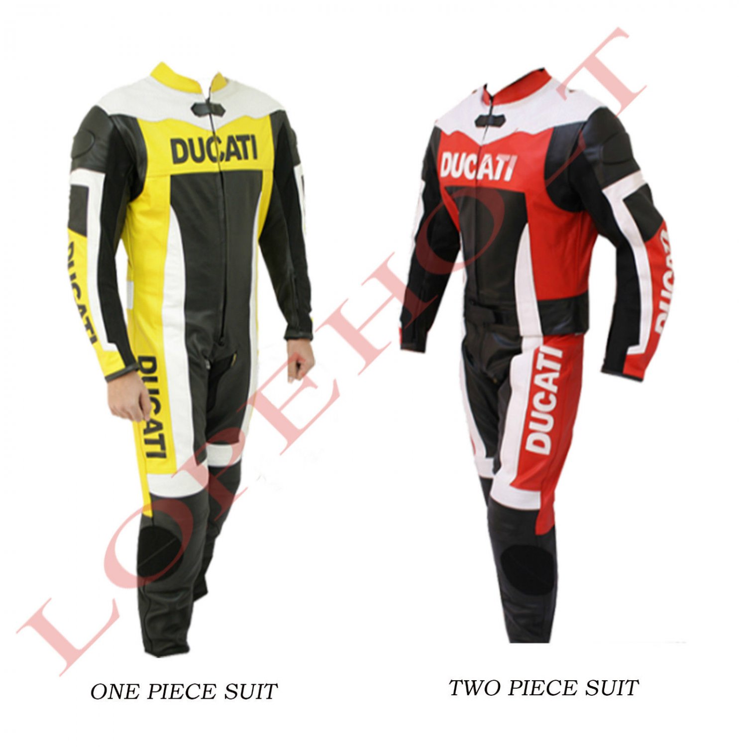 Ducati Motorcycle Leather Racing Suit