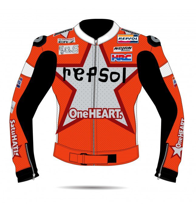Honda Repsol Motorcycle Leather Racing Leather Jacket