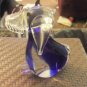 Cobalt Blue art Deco Dog
