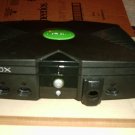 X BOX CONSOLE 2 CONTROLERS POWER HOOK UPS WORKS GREAT