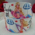 Barbie surfer girl ribbon 1 in.