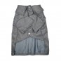 Luxury Warm Grey Wool Toggle Coat for Pet Dog