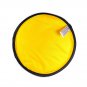 Yellow Nylon Frisbee Toy for Pet Dog