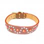 58 X 3 CM Blown PU leather Collar For Pet Dog