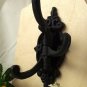 Black Cast Iron Swivel Triple Wall Hook Set of 2 - 01658 - 78