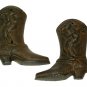 Cast Iron Western Cowboy Boots Set6 - 05201R - 215