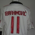 ZLATAN IBRAHIMOVIC#11 AC MILAN AWAY SOCCER JERSEY