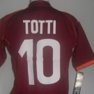 FRANCESCO TOTTI#10 AS ROMA HOME SOCCER JERSEY