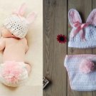 free shipping rabbit baby photo prop baby clothes knitted baby photo prop