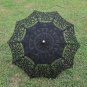 free shipping Exquisite White/Ivory Battenburg Lace Wedding Parasol Umbrella Bridal Shower