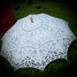 free shipping Exquisite White/Ivory Battenburg Lace Wedding Parasol Umbrella Bridal Shower
