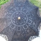 free shipping Exquisite White/Ivory Battenburg Lace Wedding Parasol Umbrella Bridal Shower