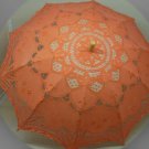 free shipping Exquisite White/Ivory Battenburg Lace Wedding Parasol Umbrella Bridal Shower