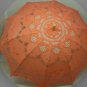 free shipping Exquisite White/Ivory Battenburg Lace Wedding Parasol Umbrella Bridal Shower