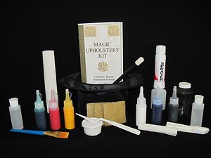 *Magic Leather & Vinyl  Repair Kit  (Without Heat Gun): Repair Auto Upholstery!