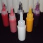 6 Pack of Dye (Black, White, Red, Violet, Yellow, Orange )