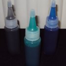 3 Pack of Dye (Green, Blue, Black)