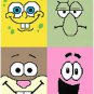 SpongeBob Combo Graph/Chart Afghan Crochet Pattern