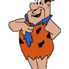 Fred Flinstone Graph/Chart Afghan Crochet Pattern