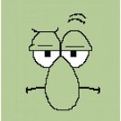 SQUIDWARD Graph/Chart Afghan Crochet Pattern